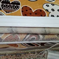 دو عدد پرده زبرا. ابعادشو تو عکس گذاشتم.