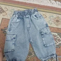 شلوارک جین اسپرت