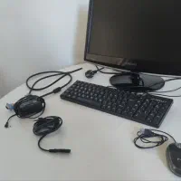 مانیتور سامسونگ 20 اینچ کیبورد و موس