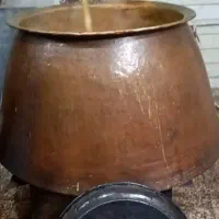 دیگ بزرگ مسی مخصوص سمنو