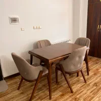 میز نهارخوری چهارنفره سادات چوب