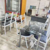 میز صندلی نو و تمیز