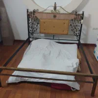 تخت خواب دو نفره فلزی فرفوژه