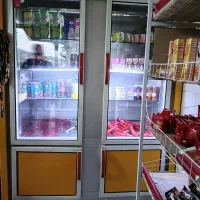 یخچال مغازه ایستاده وبستنی