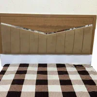 تخت خواب دونفره کاملا نو وبدون استفاده همراه باتشک