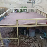 تخت اهنی بدون پوسیدگی سنگین و کف قوطی  2در2/5