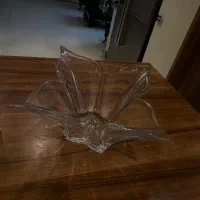 ست کریستالی میوه خوری و گلدان