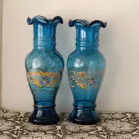 گلدان آبی