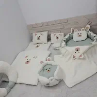 سفارشی دوخت سرویس خواب نوزاد هر طرح رنگی که بخوای