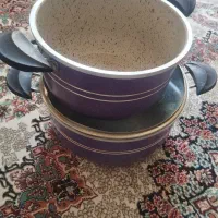 قابلمه 2عدد سالم تمیز بدون خط خش