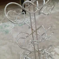 پایه استیل شیشه نوشابه