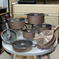 طرح تعویض قابلمه چدن نو با کهنه سرویس کامل تابه