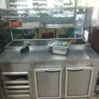 تاپینگ.سرخ کن دو لگن بزرگ .سنگ