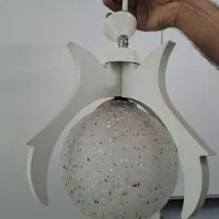 لوستر چوبی