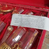 سرویس آب طلا آنتیک و عتیقه