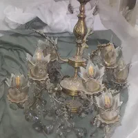 لوستر برنج ۸شعله