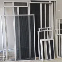 نصب فوری حفاظ توری پشه مناسب پنجره درب آکاردیونی