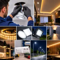 برقکار‌/برقکاری/روشنایی ساختمان/نورپردازی/رفع مشکل