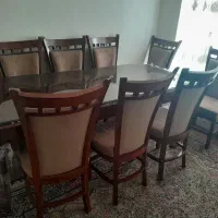 میز ۸ نفر نهارخوری بسیار تمیز