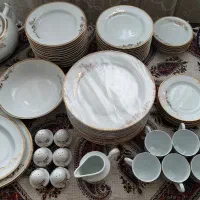 سرویس ۸۴پارچه چینی طوس نو و استفاده نشده
