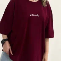 تیشرت باکسی طرح مینمال