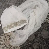 توربان و روسری ساتن کاملا نو