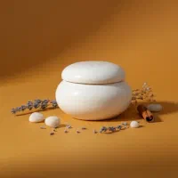 شمع معطر دکوراتیو مدل سنگ صبور