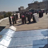 ایزوگام و آسفالت محوطه