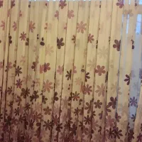 پرده کارکرده در حد نو