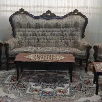 مبل سلطنتی چوب|مبلمان خانگی و میز عسلی|قائن, |دیوار