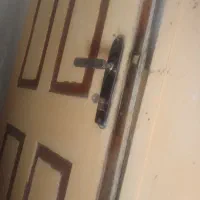درب چوبی