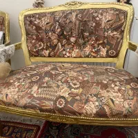 مبلمان استیل به همرا میز ناهار خوری