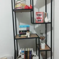 استند چوب و فلز