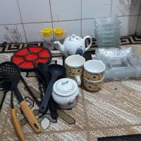 مقداری خرده ریز آشپزخانه