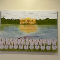 تابلو نقاشی اکرولیک اِل‌گلی تبریز