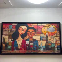 تابلو نقاشی مناسب جهیزیه و نو