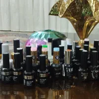 وسایل کاشت ناخن همه در حد نو