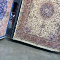 فرش ابریشم ماشینی ۶ متری جفت