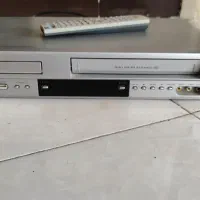 دستگاه DVD/ VCR  سالم با کنترل