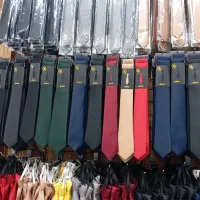 ست کروات با دستمال کار پهن ۸سانت