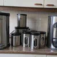 ست بانکه و سطل برنج و زباله یونیک