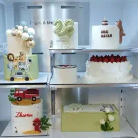 کیک تولد سفارشی و مینی‌کیک (تضمین اجرای عکس شما)