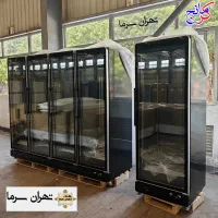 یخچال وان ورق مشکی سناتوری / موتور مخفی