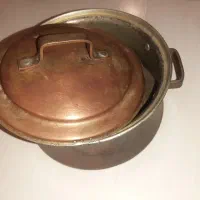 دیگ مسی قدیمی سایز ۲۴ مس با کیفیت قدیمی