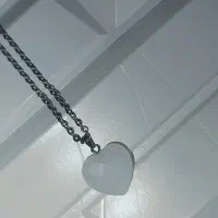 گردنبند قلب رز کوارتز
