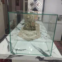 باکس شیشه ای اندازه 37در37ارتفاع27نو