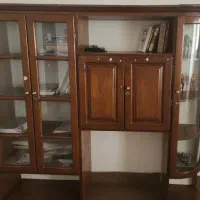 بوفه چوبی... ویترین