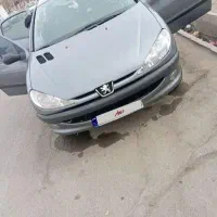 پژو 206 تیپ 2 مدل 87 خاکستری