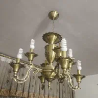 لوستر برنجی  کاملا نو وزن حدودا ۵ کیلو