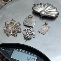 پلاک نقر زنانه